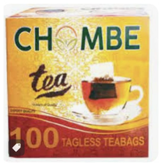 Chombe Tea 100 tagless teabags 