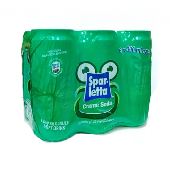 Spar-Letta 6 Pack Cans 300ml