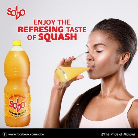 Sobo Orange Squash 2L 