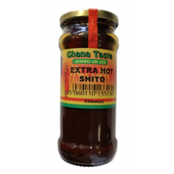 Ghana Taste Hot/ Extra Hot Shito 330ml