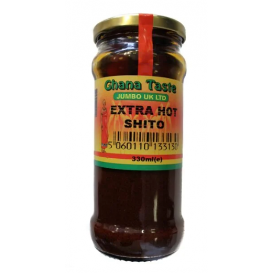 Ghana Taste Hot/ Extra Hot Shito 330ml